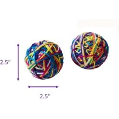 Ethical Pet Sew Much Fun Yarn Ball Cat Toy With Catnip, Multicolor 7 Ethical Pet Sew Much Fun Yarn Ball Cat Toy With Catnip, Multicolor -Mewhaus Shop 736758 PT6. AC SS1800 V1683816397