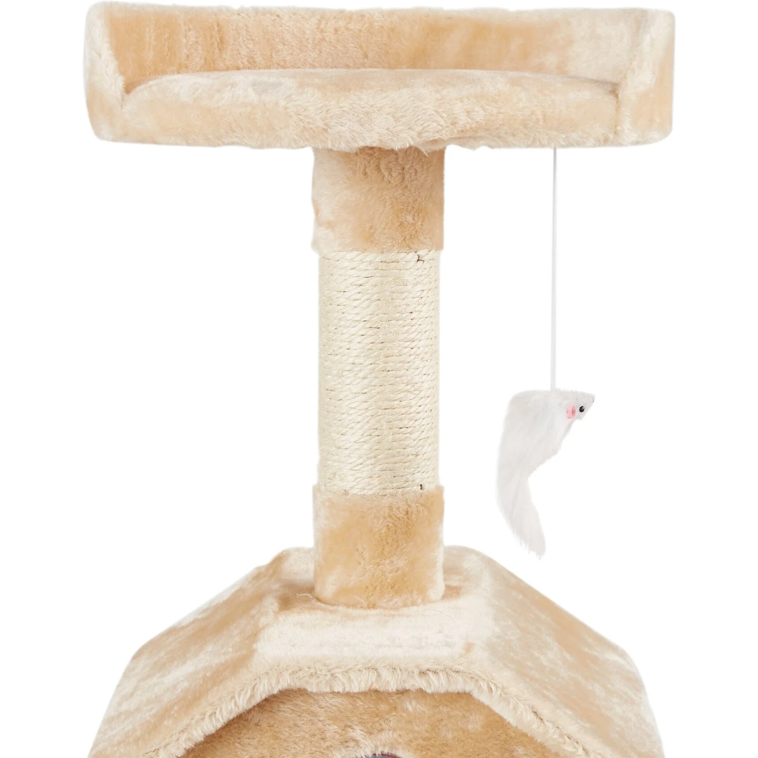 Go Pet Club 45-in Faux Fur Cat Tree & Condo 3 Go Pet Club 45-in Faux Fur Cat Tree & Condo - Image 3
