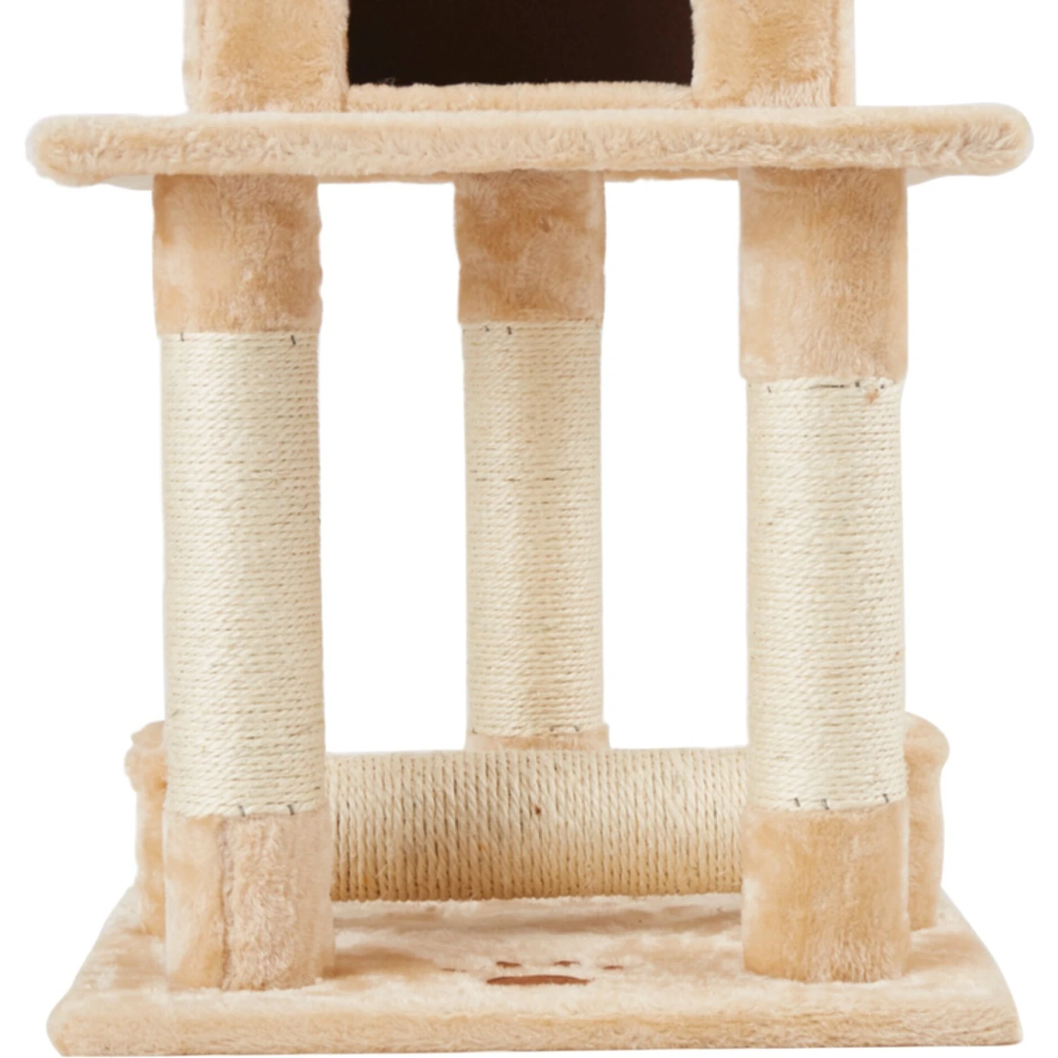 Go Pet Club 45-in Faux Fur Cat Tree & Condo 5 Go Pet Club 45-in Faux Fur Cat Tree & Condo - Image 5
