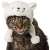 Frisco Plush Polar Bear Dog & Cat Hat
