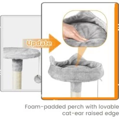 Yaheetech 70.5-inch Multi Level Sisal Cat Tree 13 Yaheetech 70.5-inch Multi Level Sisal Cat Tree -Mewhaus Shop 746934 PT5. AC SS1800 V1671647268