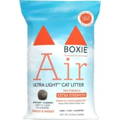 Boxiecat Air Lightweight Extra Strength Unscented Clumping Cat Litter