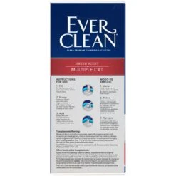 Ever Clean Multi-Cat Fresh Scented Clumping Clay Cat Litter -Mewhaus Shop 75543 PT6. AC SS1800 V1556635023