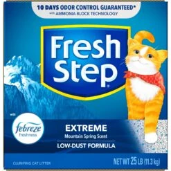 Fresh Step Extreme Odor Control Febreze Scented Clumping Clay Cat Litter -Mewhaus Shop 75561 PT6. AC SS1800 V1694463421
