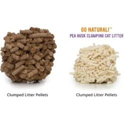 Catit Go Natural Pea Husk Clumping Cat Litter, Natural, 12.3-lb Bag -Mewhaus Shop 756054 PT3. AC SS1800 V1673625867