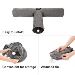 Ownpets T Shape Tunnel Cat Toy -Mewhaus Shop 759094 PT4. AC SS1800 V1674512017