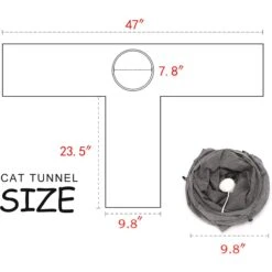 Ownpets T Shape Tunnel Cat Toy -Mewhaus Shop 759094 PT6. AC SS1800 V1675375866