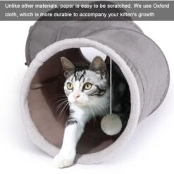 Ownpets S Shape Tunnel Cat Toy -Mewhaus Shop 759126 PT2. AC SS1800 V1674512019