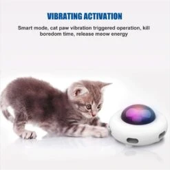 Shele UFO Interactive Cat Toy, White, Small -Mewhaus Shop 771318 PT4. AC SS1800 V1676298704