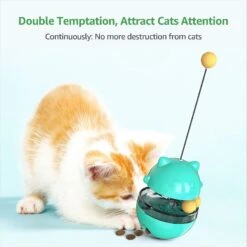Shele Tumbler Interactive Cat Toy, Turquoise -Mewhaus Shop 771334 PT2. AC SS1800 V1676298703