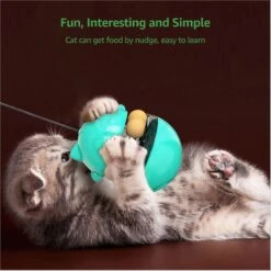 Shele Tumbler Interactive Cat Toy, Turquoise -Mewhaus Shop 771334 PT3. AC SS1800 V1676298699