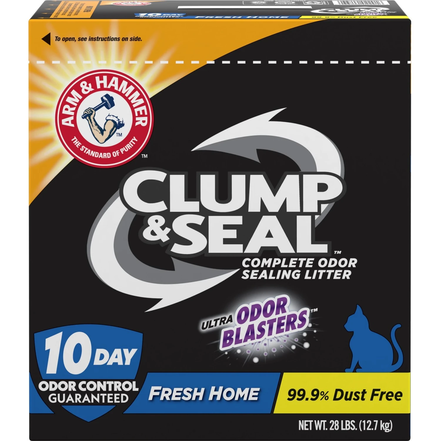 Arm & Hammer Litter Clump & Seal Complete Odor Sealing Clumping Cat Litter 1 Arm & Hammer Litter Clump & Seal Complete Odor Sealing Clumping Cat Litter