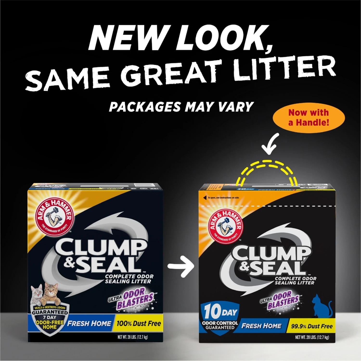 Arm & Hammer Litter Clump & Seal Complete Odor Sealing Clumping Cat Litter 2 Arm & Hammer Litter Clump & Seal Complete Odor Sealing Clumping Cat Litter - Image 2