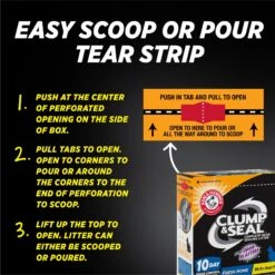 Arm & Hammer Litter Clump & Seal Complete Odor Sealing Clumping Cat Litter 11 Arm & Hammer Litter Clump & Seal Complete Odor Sealing Clumping Cat Litter -Mewhaus Shop 78018 PT2. AC SS1800 V1665669288