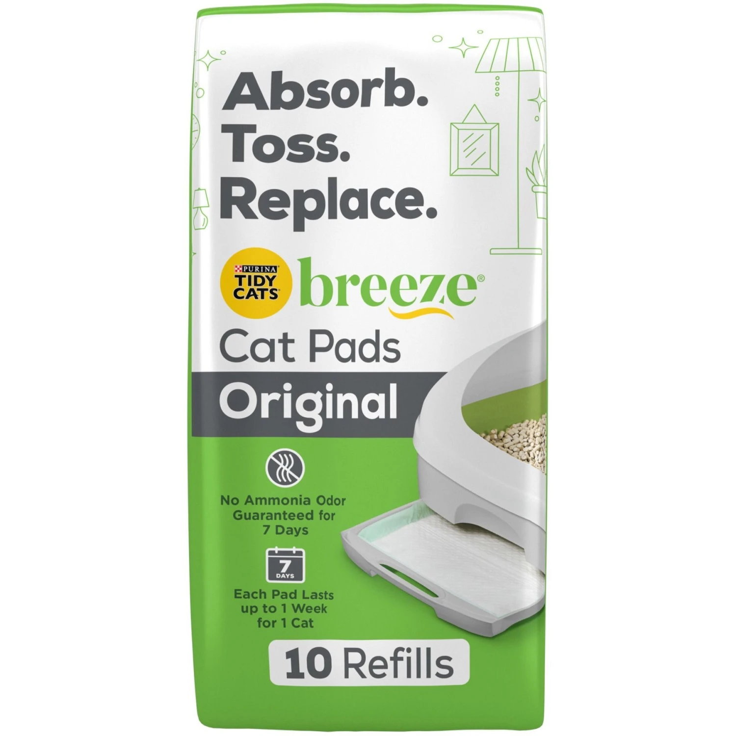 Tidy Cats Breeze Litter System Cat Pads 1 Tidy Cats Breeze Litter System Cat Pads