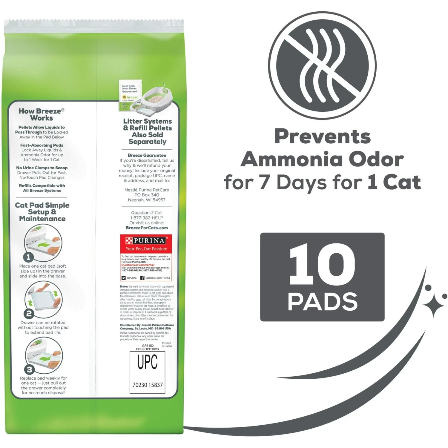 Tidy Cats Breeze Litter System Cat Pads 2 Tidy Cats Breeze Litter System Cat Pads - Image 2