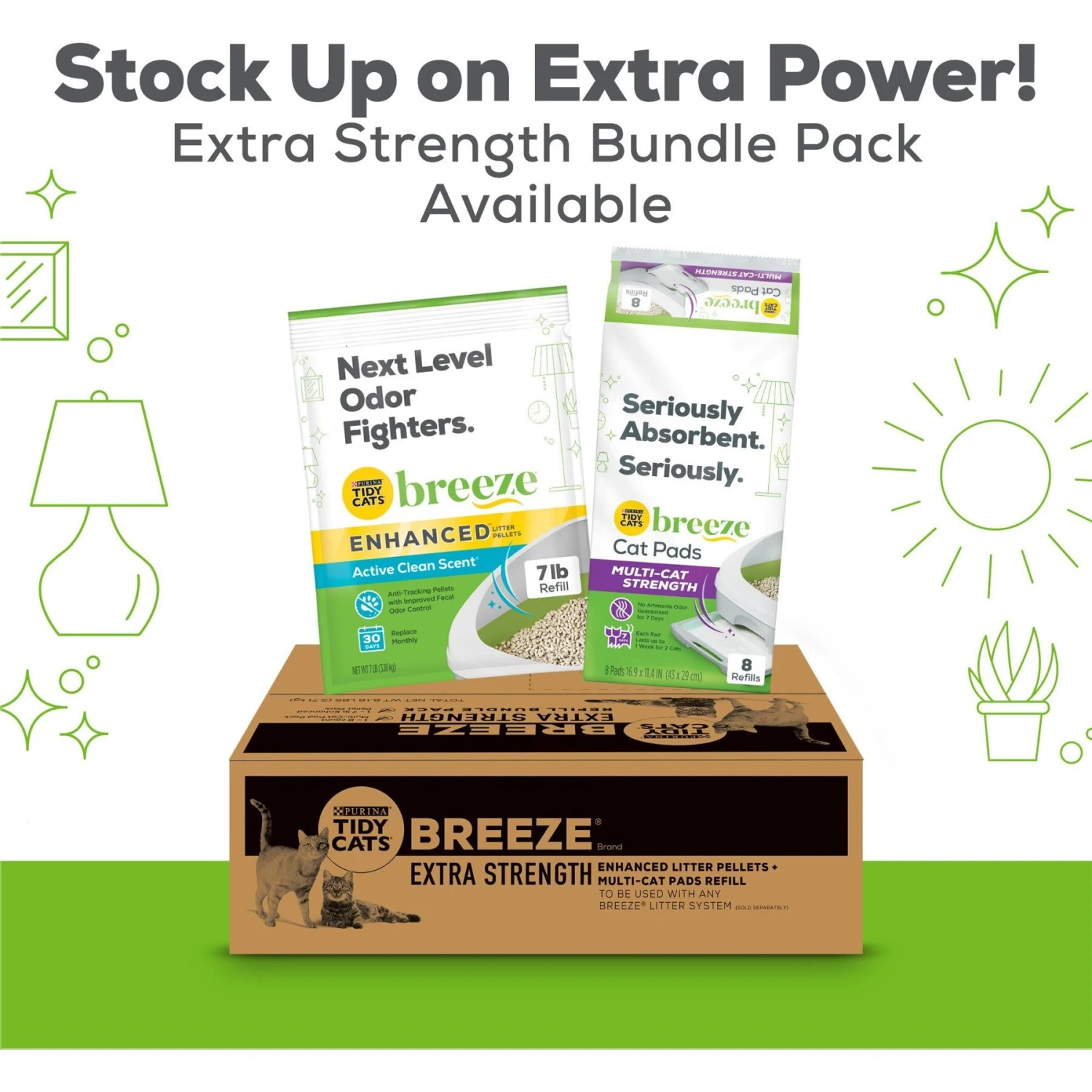 Tidy Cats Breeze Litter System Cat Pads 5 Tidy Cats Breeze Litter System Cat Pads - Image 5