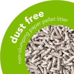 Okocat Dust-Free Unscented Non-Clumping Paper Pellet Cat Litter -Mewhaus Shop 78964 PT3. AC SS1800 V1588887353