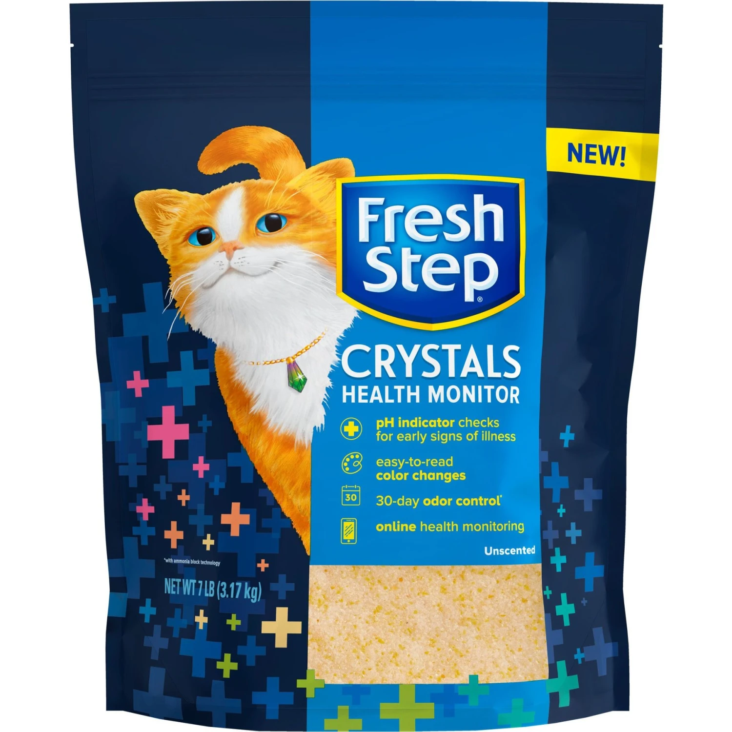 Fresh Step Crystals Health Monitor Unscented Cat Litter 7 Fresh Step Crystals Health Monitor Unscented Cat Litter - Image 7
