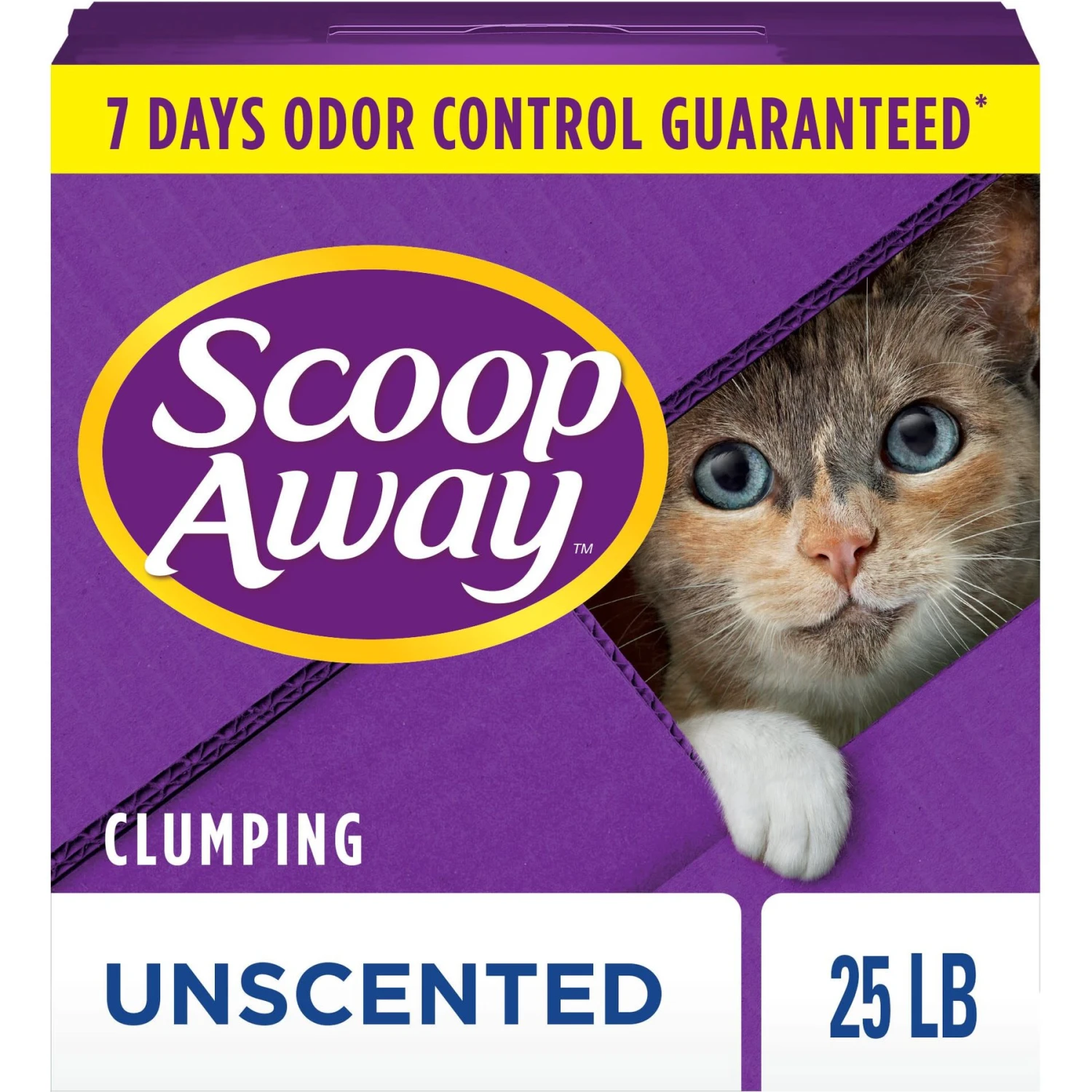 Scoop Away Unscented Clumping Clay Cat Litter 1 Scoop Away Unscented Clumping Clay Cat Litter