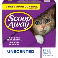 Scoop Away Unscented Clumping Clay Cat Litter 13 Scoop Away Unscented Clumping Clay Cat Litter -Mewhaus Shop 80311 PT4. AC SS1800 V1694463482