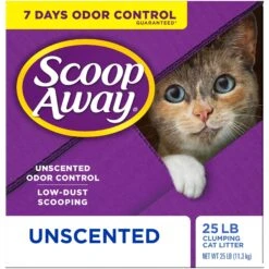 Scoop Away Unscented Clumping Clay Cat Litter 14 Scoop Away Unscented Clumping Clay Cat Litter -Mewhaus Shop 80311 PT5. AC SS1800 V1694458885