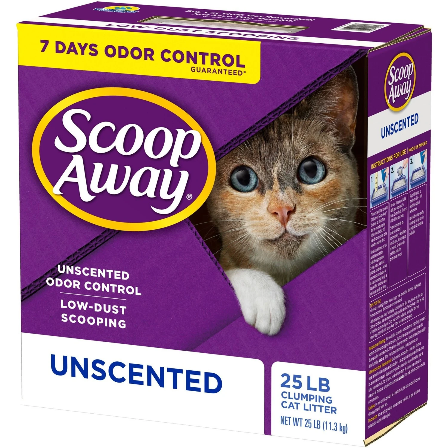 Scoop Away Unscented Clumping Clay Cat Litter 9 Scoop Away Unscented Clumping Clay Cat Litter - Image 9
