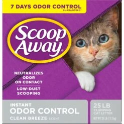 Scoop Away Clean Breeze Scented Clumping Clay Cat Litter -Mewhaus Shop 80313 PT5. AC SS1800 V1694458830