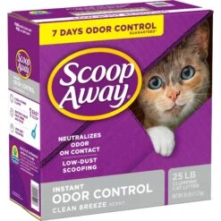 Scoop Away Clean Breeze Scented Clumping Clay Cat Litter -Mewhaus Shop 80313 PT6. AC SS1800 V1694455090