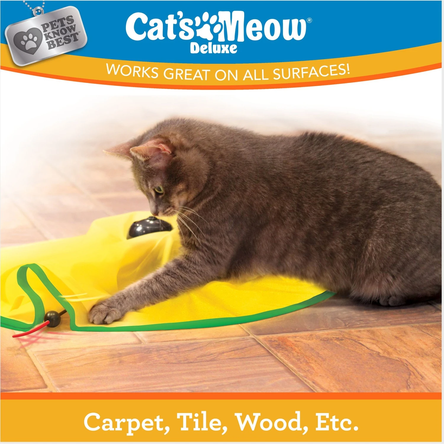 Cat's Meow Motorized Chaser Cat Toy 5 Cat's Meow Motorized Chaser Cat Toy - Image 5