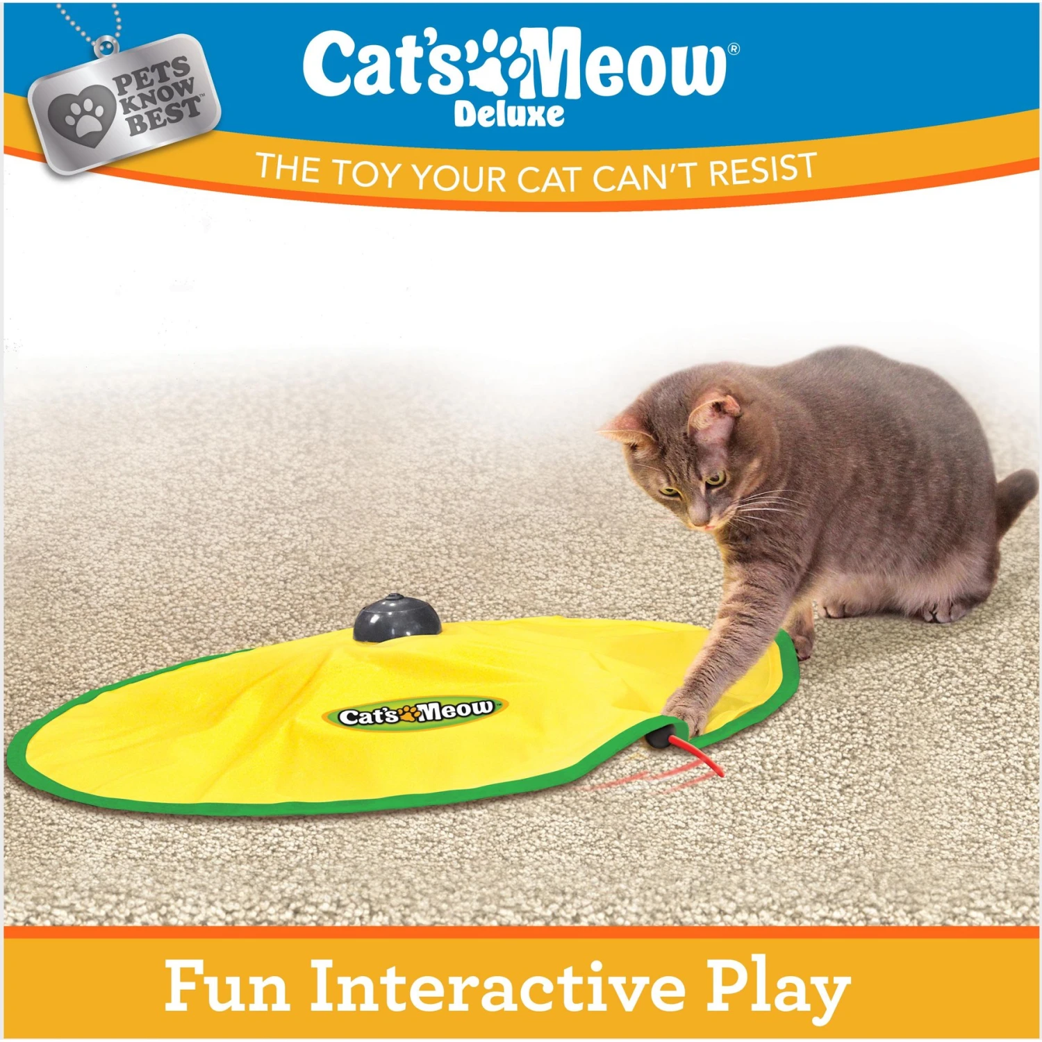 Cat's Meow Motorized Chaser Cat Toy 6 Cat's Meow Motorized Chaser Cat Toy - Image 6