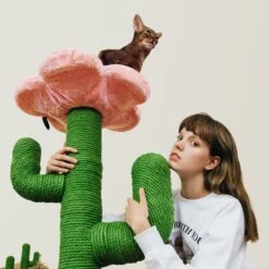 VETRESKA Blooming Cactus 41-in Cat Tree 15 VETRESKA Blooming Cactus 41-in Cat Tree -Mewhaus Shop 805102 PT6. AC SS1800 V1680528944