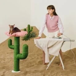 VETRESKA Blooming Cactus 41-in Cat Tree 16 VETRESKA Blooming Cactus 41-in Cat Tree -Mewhaus Shop 805102 PT7. AC SS1800 V1680527711