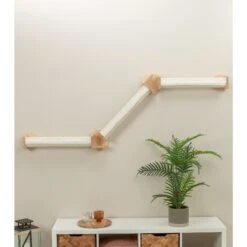 Mewhaus Shop 35 TRIXIE Wall Set 2 - Wall Mount & 3 Scratching Posts Cat Furniture