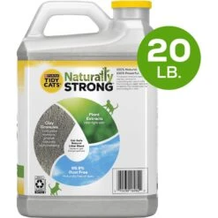 Tidy Cats Naturally Strong Clean Lemongrass Scented Clumping Clay Cat Litter -Mewhaus Shop 838894 PT2. AC SS1800 V1700859130