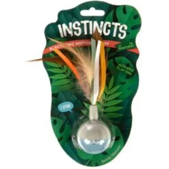 SmartyKat Instincts Rowdy Ribbons Electronic Motion Spinning Ball Cat Toy -Mewhaus Shop 847046 PT3. AC SS1800 V1684441087