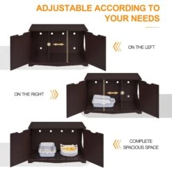 Yaheetech Cat Litter Box Enclosure -Mewhaus Shop 871886 PT4. AC SS1800 V1686248900