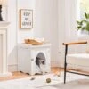 Yaheetech Indoor Cat Litter Box Enclosure