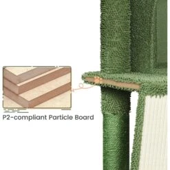 Yaheetech Cactus 42-in Plush Cat Tree -Mewhaus Shop 899510 PT7. AC SS1800 V1687964377