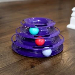 Quirky Kitty Three Layer Ball Track Cat Toy -Mewhaus Shop 900102 PT3. AC SS1800 V1689014085