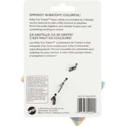 Ethical Pet Kitty Fun Tubes Cat Toy, 3 Count -Mewhaus Shop 90223 PT2. AC SS1800 V1535665727