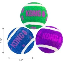 KONG Tennis Balls With Bells Cat Toy -Mewhaus Shop 91319 PT2. AC SS1800 V1603134100