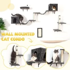 Coziwow Wall Mounted Cat Shelves -Mewhaus Shop 918590 PT7. AC SS1800 V1689970345