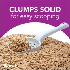 Okocat Mini Pellets Unscented Clumping Wood Cat Litter -Mewhaus Shop 929878 PT5. AC SS1800 V1693933095