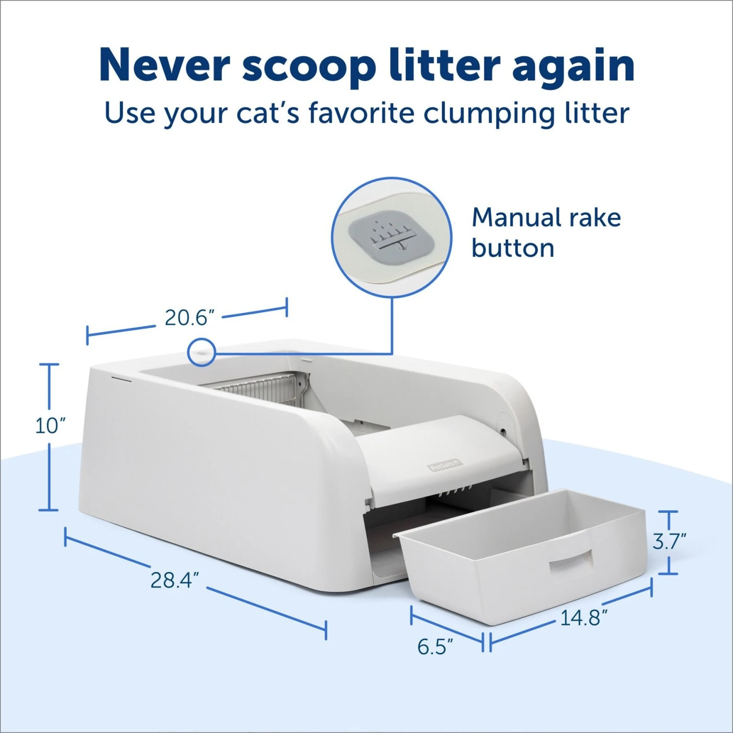 PetSafe ScoopFree Clumping Self-Cleaning Cat Litter Box 3 PetSafe ScoopFree Clumping Self-Cleaning Cat Litter Box - Image 3