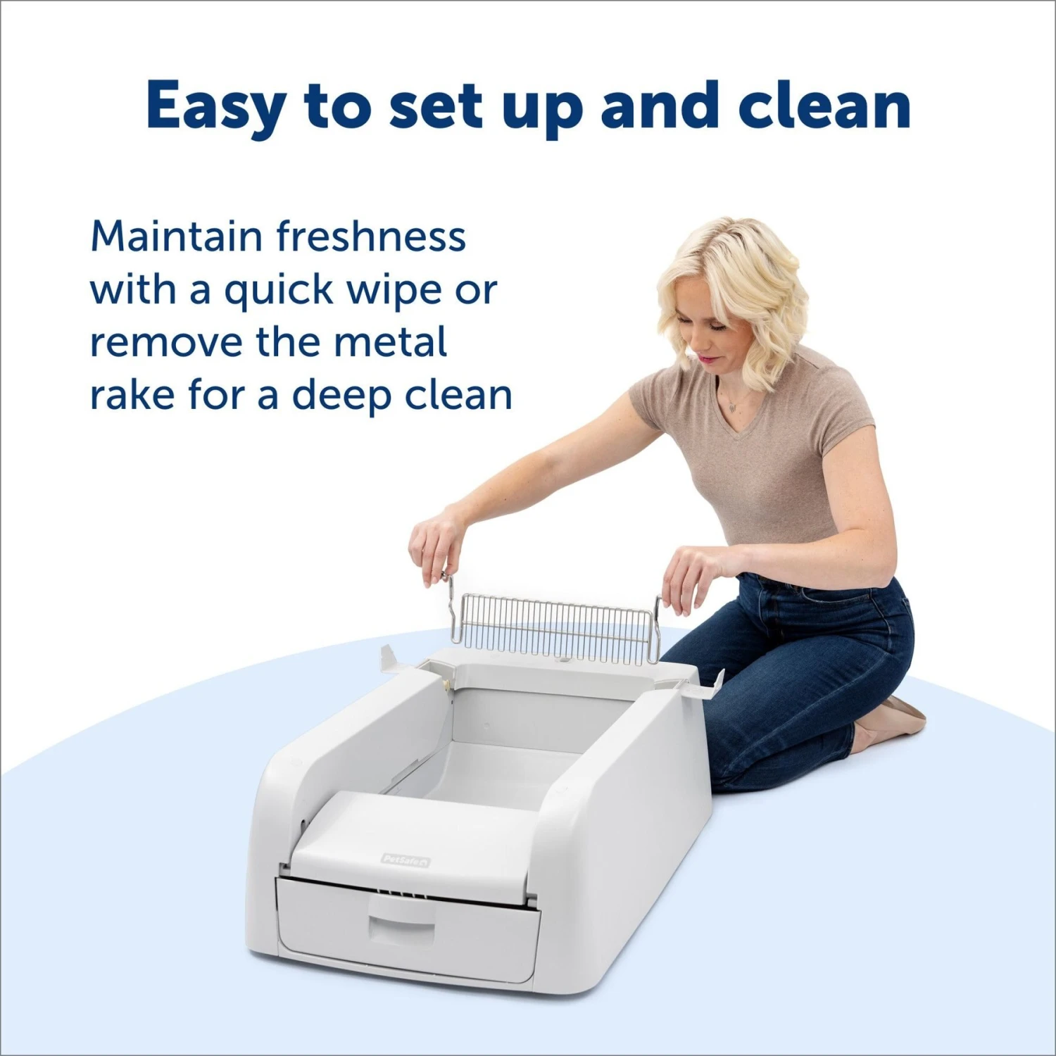 PetSafe ScoopFree Clumping Self-Cleaning Cat Litter Box 5 PetSafe ScoopFree Clumping Self-Cleaning Cat Litter Box - Image 5