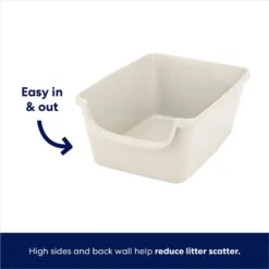Frisco High Sided Cat Litter Box, Extra Large & Frisco Rectangular Cat Litter Mat -Mewhaus Shop 933398 PT3. AC SS1800 V1692305628