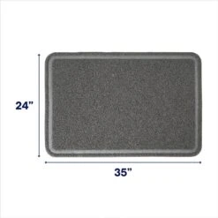 Frisco High Sided Cat Litter Box, Extra Large & Frisco Rectangular Cat Litter Mat -Mewhaus Shop 933398 PT7. AC SS1800 V1692305571