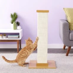 SmartCat The Ultimate 32-in Sisal Cat Scratching Post & SmartCat Bootsie's Combination Scratcher 13 SmartCat The Ultimate 32-in Sisal Cat Scratching Post & SmartCat Bootsie's Combination Scratcher -Mewhaus Shop 933614 PT4. AC SS1800 V1692303300