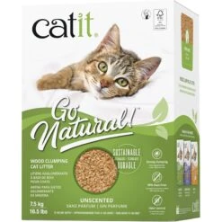 Catit Natural Wood Clumping Cat Litter